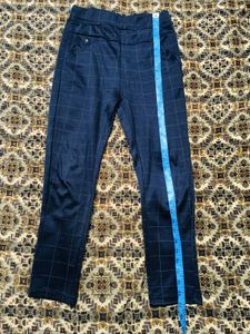 Checkered Casual Pants