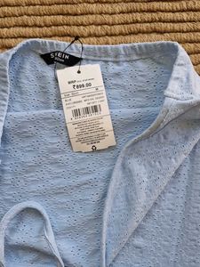 Light Blue Halter Dress