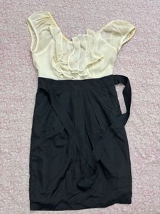 Black And White Elegant Dress