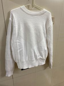 ZARA White Sweater