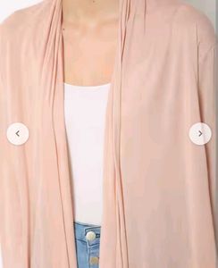 Trend Arrest Peach Snrug Waterfall Hem