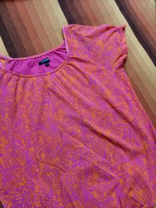 George Women Printed Regular Fit Elastic Nylon Top