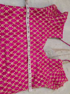 Beautiful Magenta Kurta With Dupatta