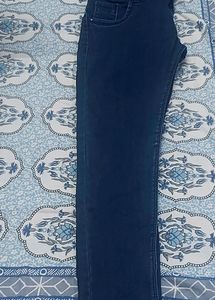 High Waist 28, 40 In Length ,dark Blue In Colour