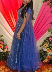 🔥😍no flaws Wedding Party Wear Gown ❤️