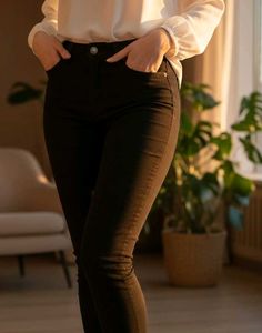 Black Slim Fit Jeans