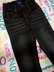 Boy&#39;s Black Denim Jeans