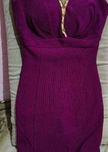 Elegant Purple Dress