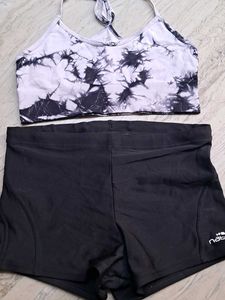 combo  Of active  wear sports  bra n short