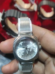 Fancy Silver Watch