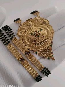 Gold-Plated Mangalsutra Necklace