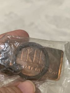 Seal Packed Metal Keychain