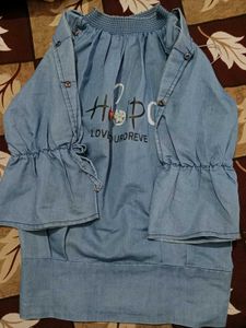 Cute Denim TOP