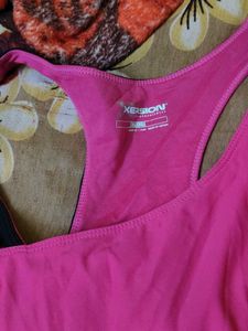 Pink Ruffle Mini Dress