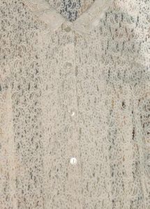 White Translucent Shirt