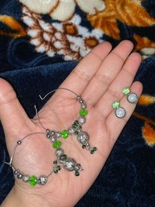 Green Earrings Combo