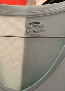 Adidas Light Blue Tee bust 46-48 2xl
