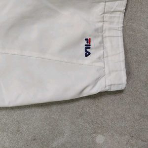 White Casual Track Pants
