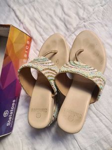 Stoleatoes Sequin Embellished Sandals 👡