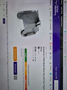 Amkette Evo PUBG Mobile Game Grip Trigger