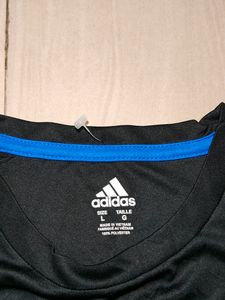 Adidas Sports Tshirt Black Size L