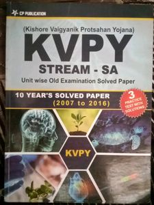 KVPY Stream SA Solved Paper 2007 To 2016