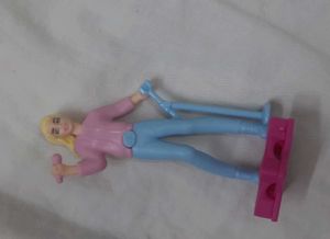 Blonde Popstar Barbie Mini Figurine