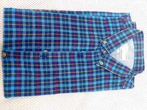 Peter England Checkered Casual Shirt