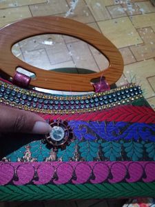 Bridal Embroidered Clutch