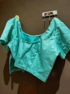 Elegant Blue Blouse