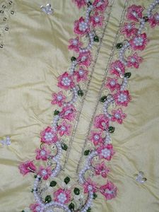 New Elegant Pastel Yellow Kurta Set