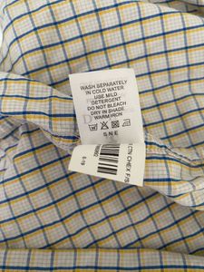 Men&#39;s Checkered Button-Down Shirt