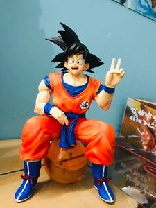 Goku Action Figure With Big Dragon Ball 20 Cm