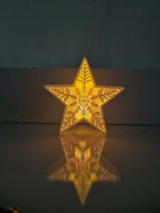 3D printed Decorative Star Light