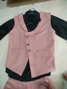 3 Piece Shirt Jacket &amp; Pant Set
