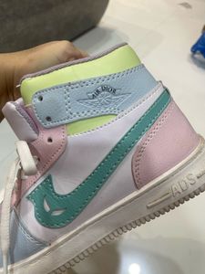 Pastel High Top Sneakers - Size Unknown