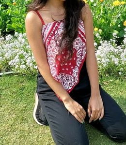 Maroon Top