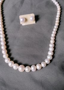 Channel Pearl Necklaces