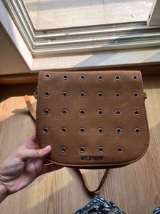 ORIGINAL Allen Solley Brown Sling Bag