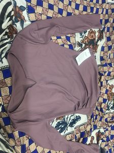 Mauve Long Sleeve Top