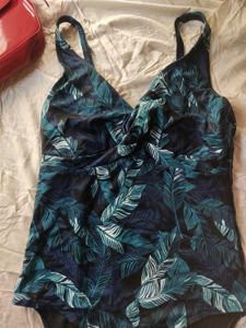 Leaves Printed Party Bodysuit Top