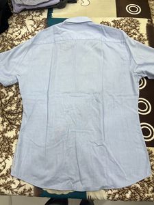 formal light blue shirt