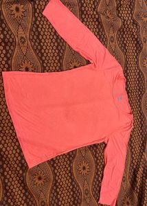Coral Long Sleeve Tee