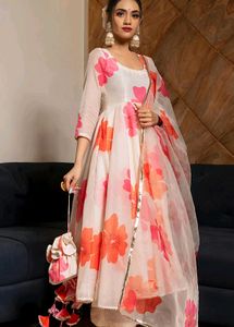 🤍🩷🧡 Kurta + Dupatta Set