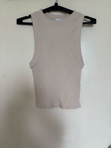 ZARA WOMEN TANK SOLID TOP