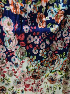 Floral Print Shift Dress