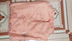 Elegant Peach Embroidered Coat