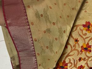 Elegant Floral Saree with Blouse