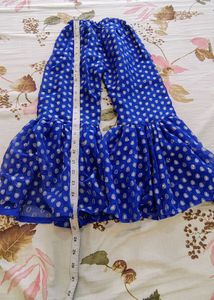 Crop Top With Sharara For 4-5 Year Girl