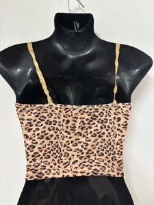 Cheetah Print Lace Cami
